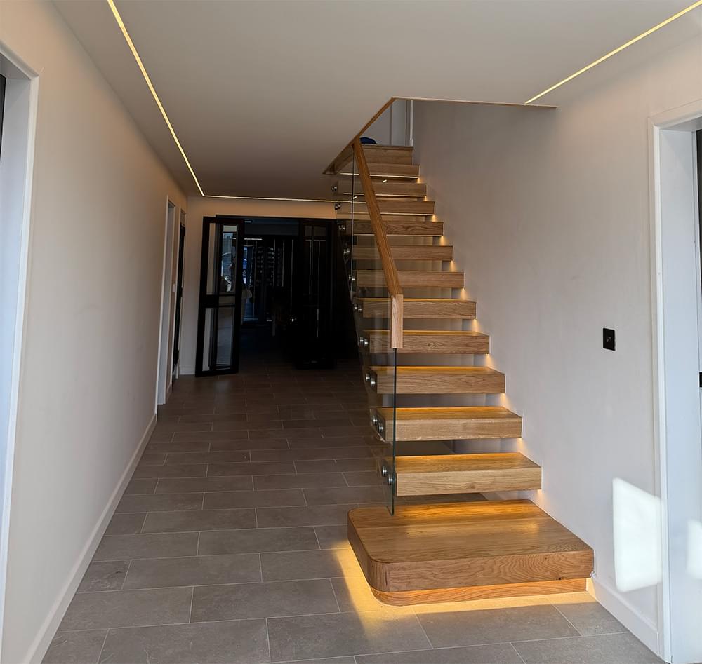 Completed Rise Park Staircase